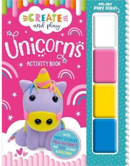 Create And Play Unicorns Activity Book