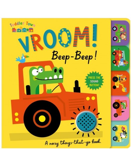 Toddler Town: Vroom! Beep-Beep! Sound Book
