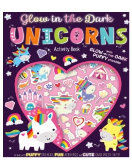 Glow In The Dark Unicorns Activity Book