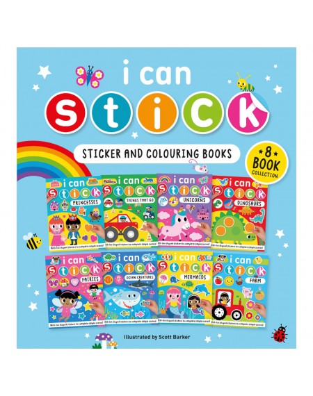 I Can Stick Collection (8 book set)