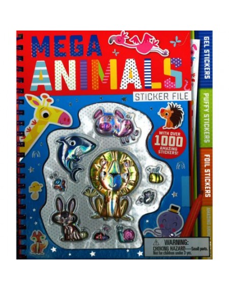 Mega Animals Sticker File