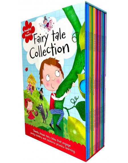 Reading with Phonics Fairy Tale Collection 20 Books Box Set
