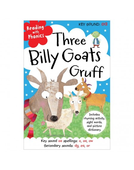 Reading with Phonics Three Billy Goats Gruff Paperback