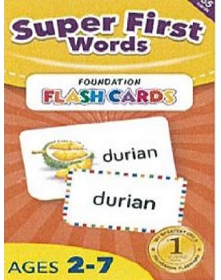 Super First Words Flashcards Ages 2-7