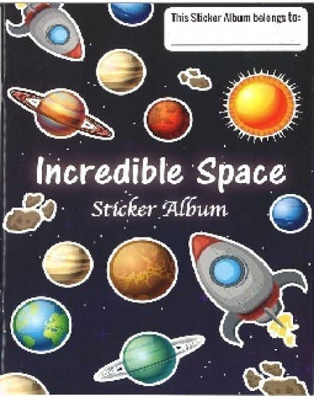 Sticker Album : Incredible Space