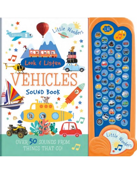 Little Wonders Look & Find Sound Book - Vehicles