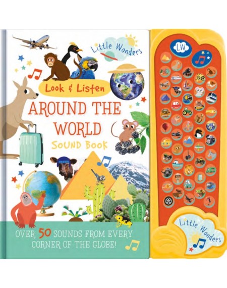 Little Wonders Look & Find Sound Book - Around the world