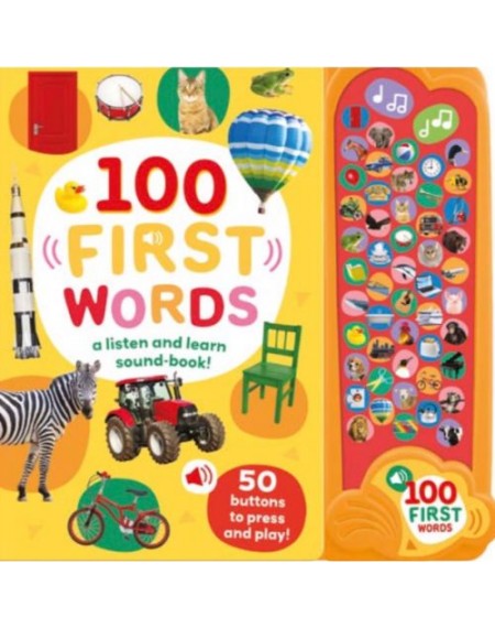 50 Button Photo Sound Book - First Words