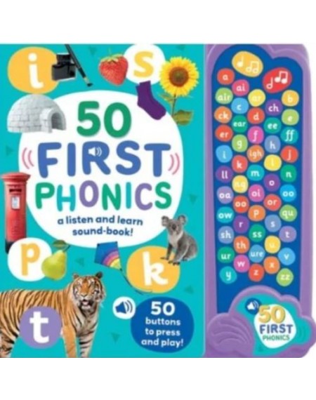 50 Button Photo Sound Book - First Phonics