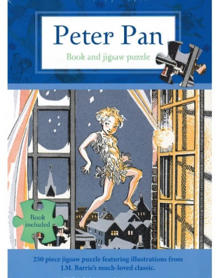 Bath Classics Paperback Book & Puzzle Set - Peter Pan
