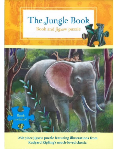 Bath Classics Paperback Book & Puzzle Set - Jungle Book