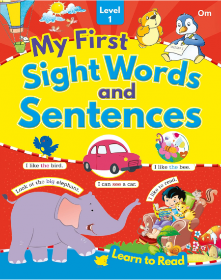 My First Sight Words and Sentences – Level 1