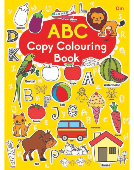 ABC Copy Colouring Book