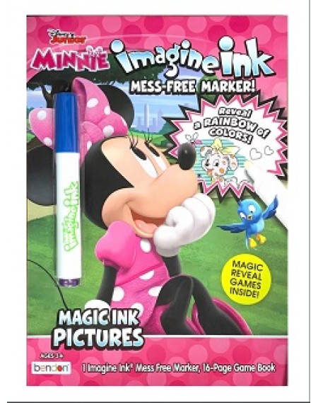 Imagine Ink Magic Ink Coloring Book Disney Junior