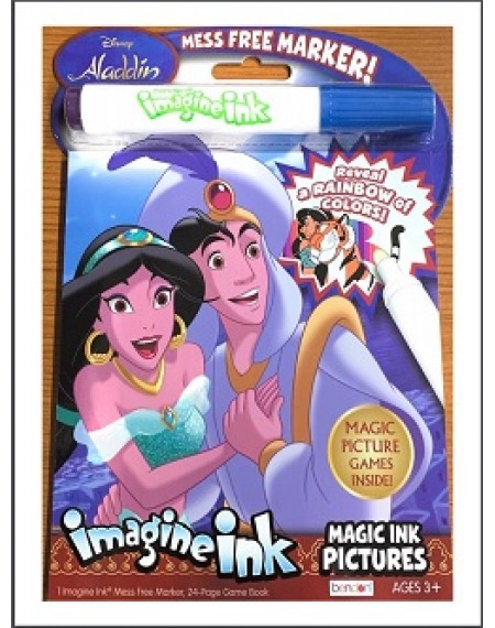 Imagine Ink Magic Ink Pictures : Aladdin