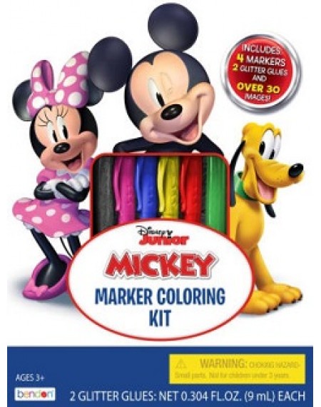 Coloring Kit with Markers : Mickey & Minnie