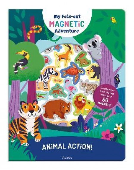 Animal Action - My Fold-Out Magnetic Adventure