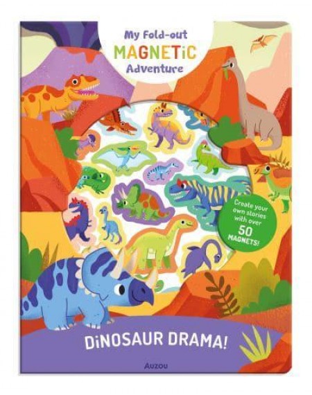 Dinosaur Drama - My Fold-Out Magnetic Adventure