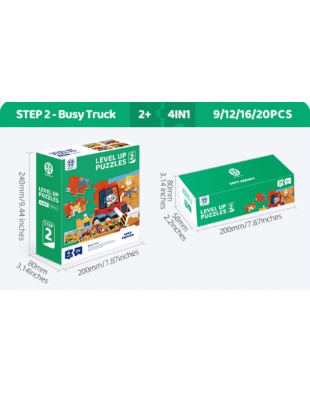 Level Up Puzzles Stage 2 : Busy Truck
