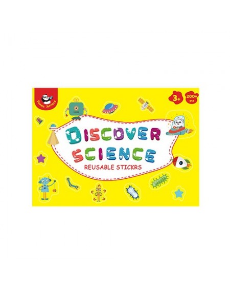 Reusable Sticker Book Pads Activity Set 2 : Discover Sciences