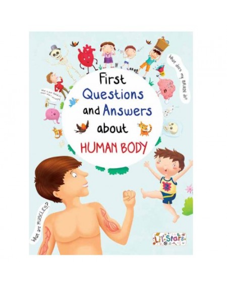 First Questions and Answers about Human Body Board book