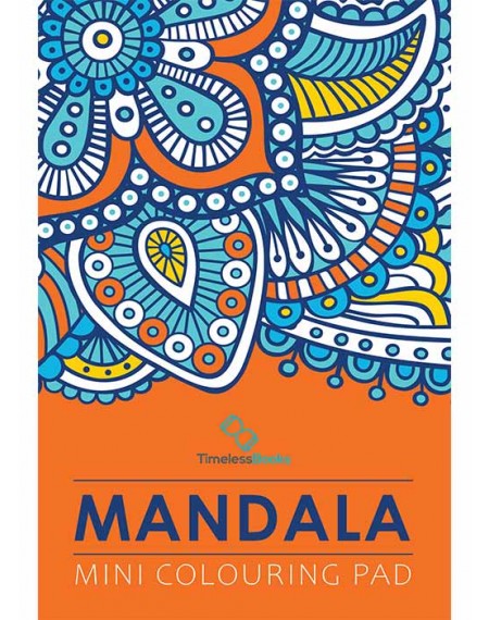 Mini Colouring Pad : Mandala