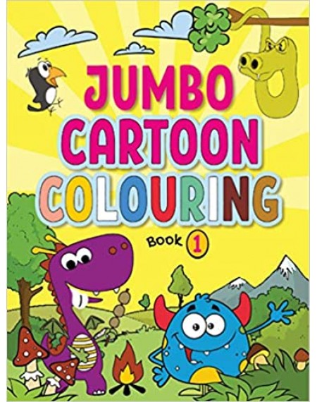 Jumbo Cartoon Colouring 1