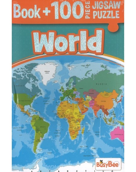 5 In 1 Jigsaw Activity Pack : World