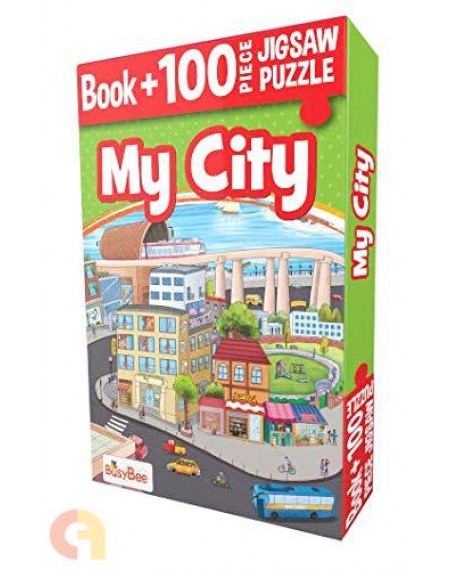5 In 1 Jigsaw Activity Pack : My City