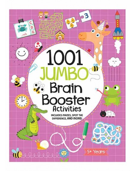 1001 Brainbooster Activity for 3 Years & Above