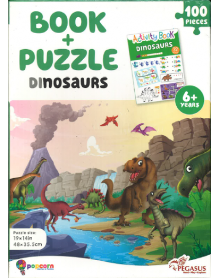 5 In 1 Jigsaw Activity Pack : Dinosaurs (Revised ED)