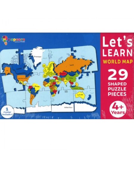 Shape puzzle World Map