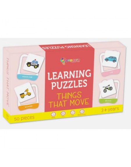 My first learning puzzle Things That Move