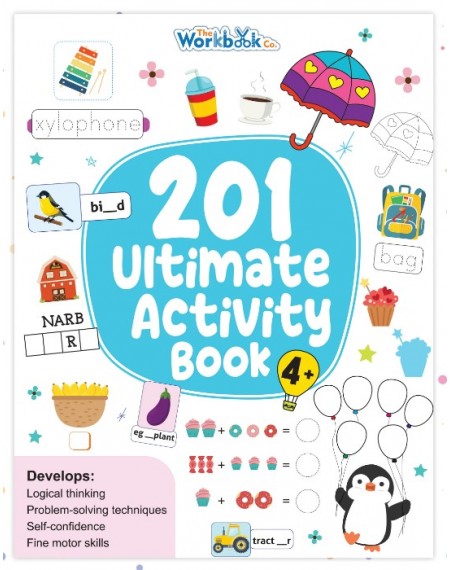 201 Activity book For 4+ years old