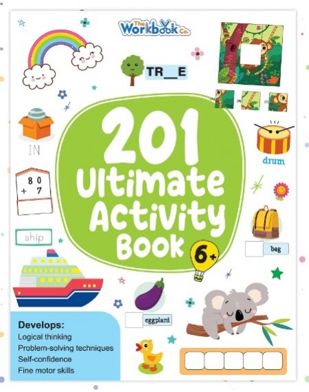 201 Activity book For 6+ years old