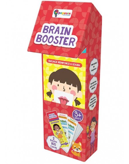 Brain Booster Pack Of 100 Cards Age 3+