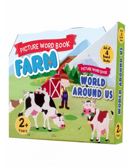 World Around Us Picture Word 4 Book Pack