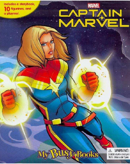 My Busy Books: Captain Marvel