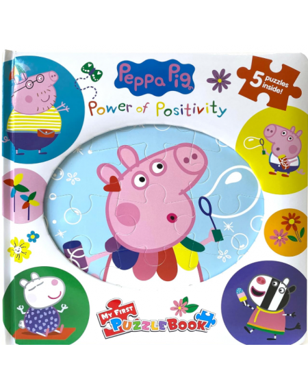 Peppa Pig Power of Positivity My First Puzzle Book