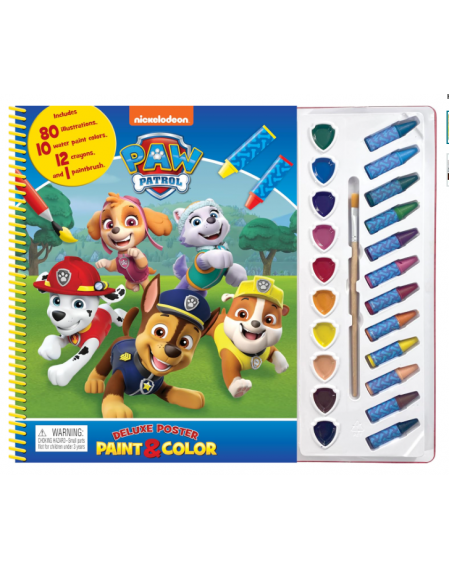 Deluxe Poster Paint & Colour - Paw Patrol