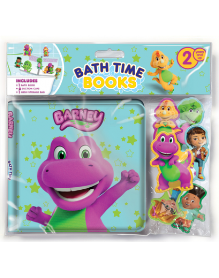 Bath Time Books - Barney