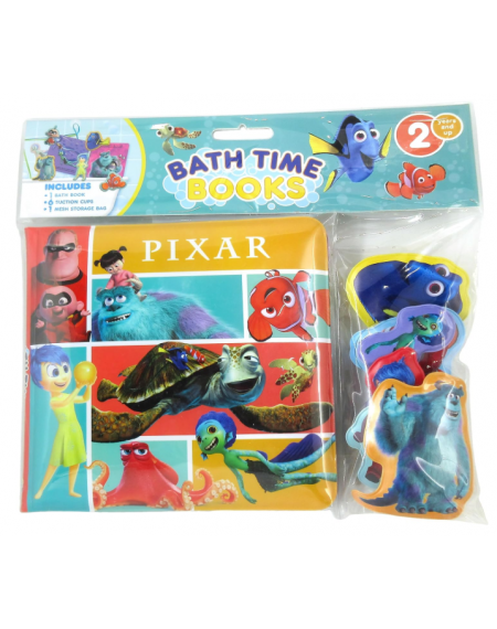 Bath Time Books - Disney Pixar
