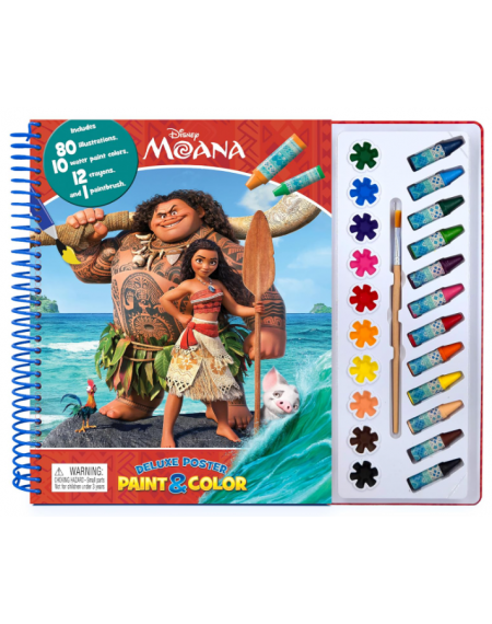 Deluxe Poster Paint & Color - Disney Moana