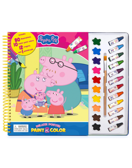 Deluxe Poster Paint & Color - Peppa Pig