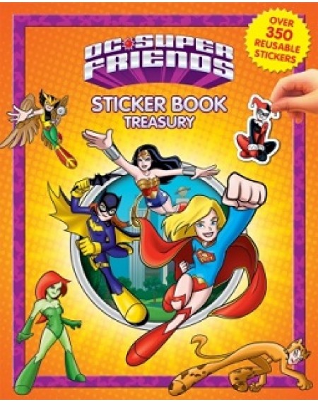 Sticker Book Treasury : DC Super Friends ( Comics Girls)