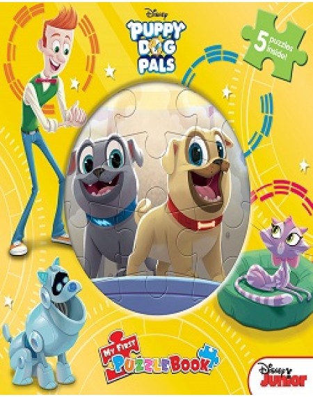 My First Puzzle Book : Disney JR Puppy Dog Pals
