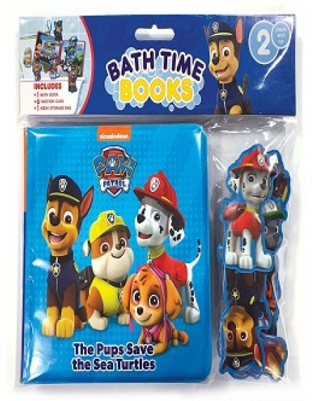 Bathtime Books : Nick Paw Patrol (Polybag Edition)