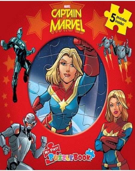 My First Puzzle Book : Marvel Captain Marvel