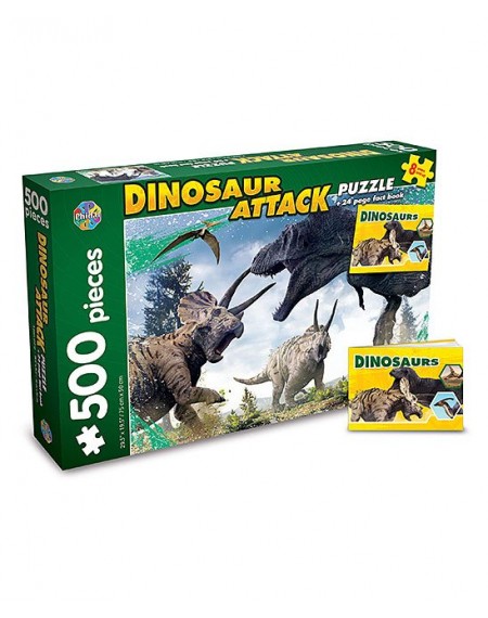500 Pieces Jigsaw Puzzle : Dinosaurs