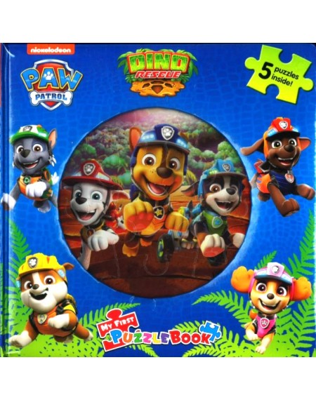 My First Puzzle Book : Nick Paw Patrol Dino Rescue